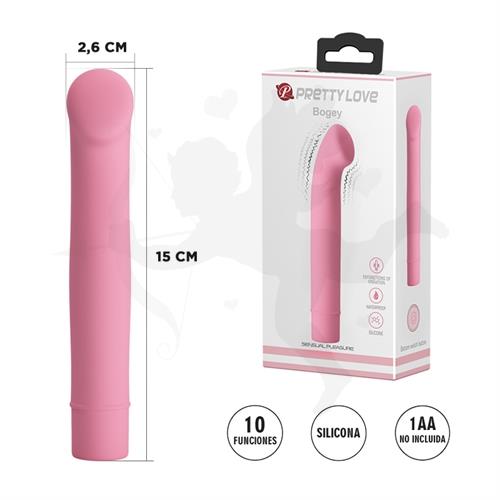 Vibrador estimulador de punto G con 10 velocidades diferentes